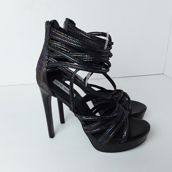 Steve Madden Shoes - Steve Madden | NWT black shimmer heels